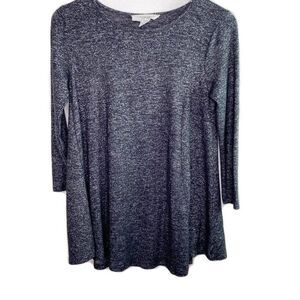 Workshop Republic Clothing Women's Gray Stretch‎ Tunic Top Size Small